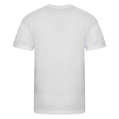Solid White - Back - Awdis Mens Triblend T-Shirt