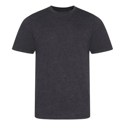 Heather Charcoal - Front - Awdis Mens Triblend T-Shirt