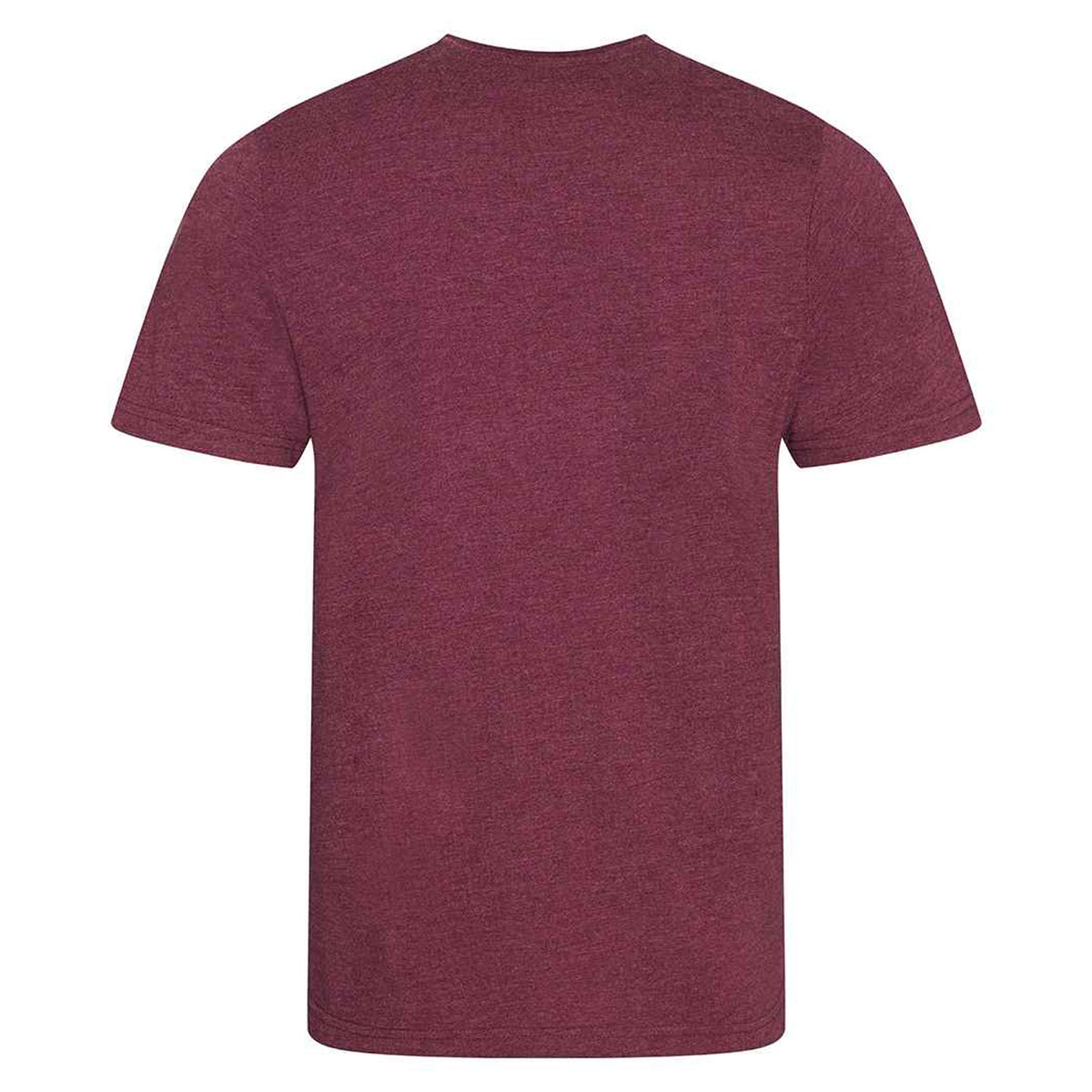 Heather Burgundy - Back - Awdis Mens Triblend T-Shirt
