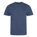 Heather Navy - Front - Awdis Mens Triblend T-Shirt