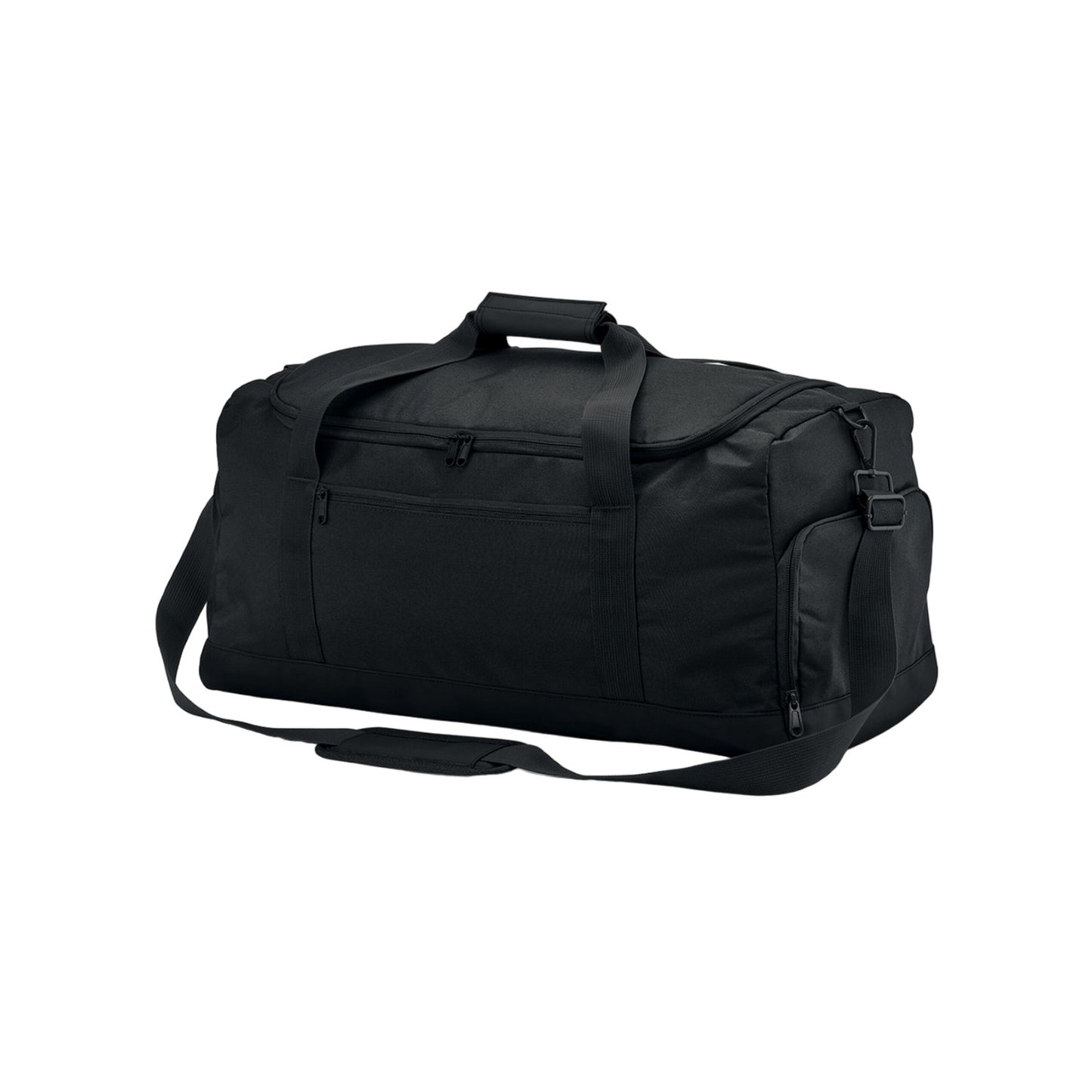Black - Front - Bagbase Plain Training 35L Holdall