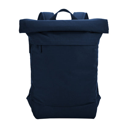 French Navy - Front - Bagbase Simplicity Roll Top 15L Backpack