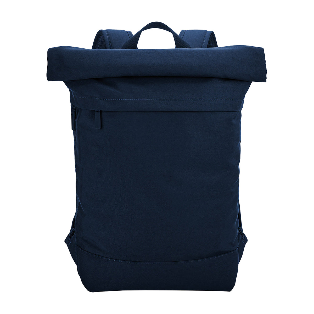 French Navy - Front - Bagbase Simplicity Roll Top 15L Backpack