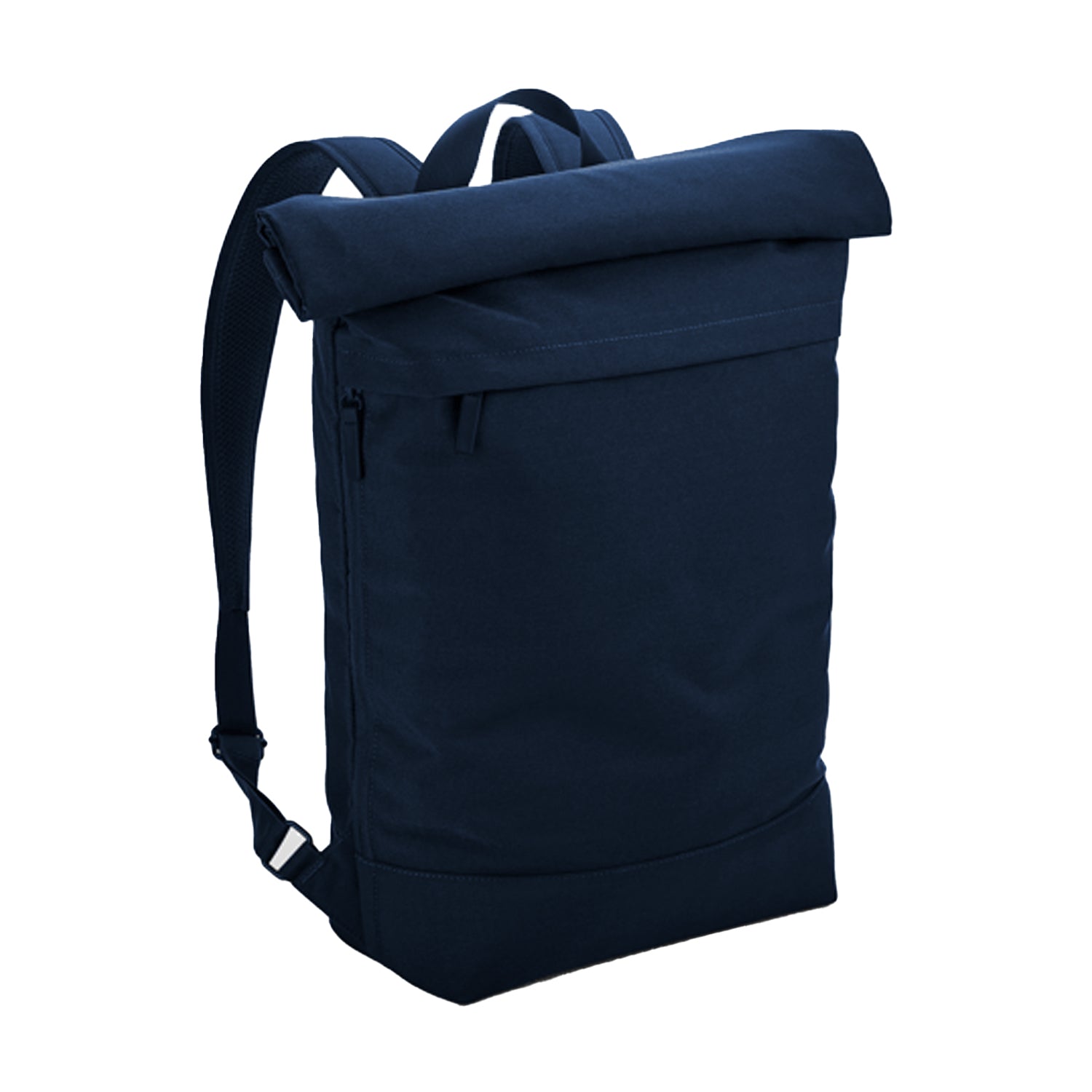 French Navy - Back - Bagbase Simplicity Roll Top 15L Backpack