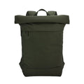 Pine Green - Front - Bagbase Simplicity Roll Top 15L Backpack