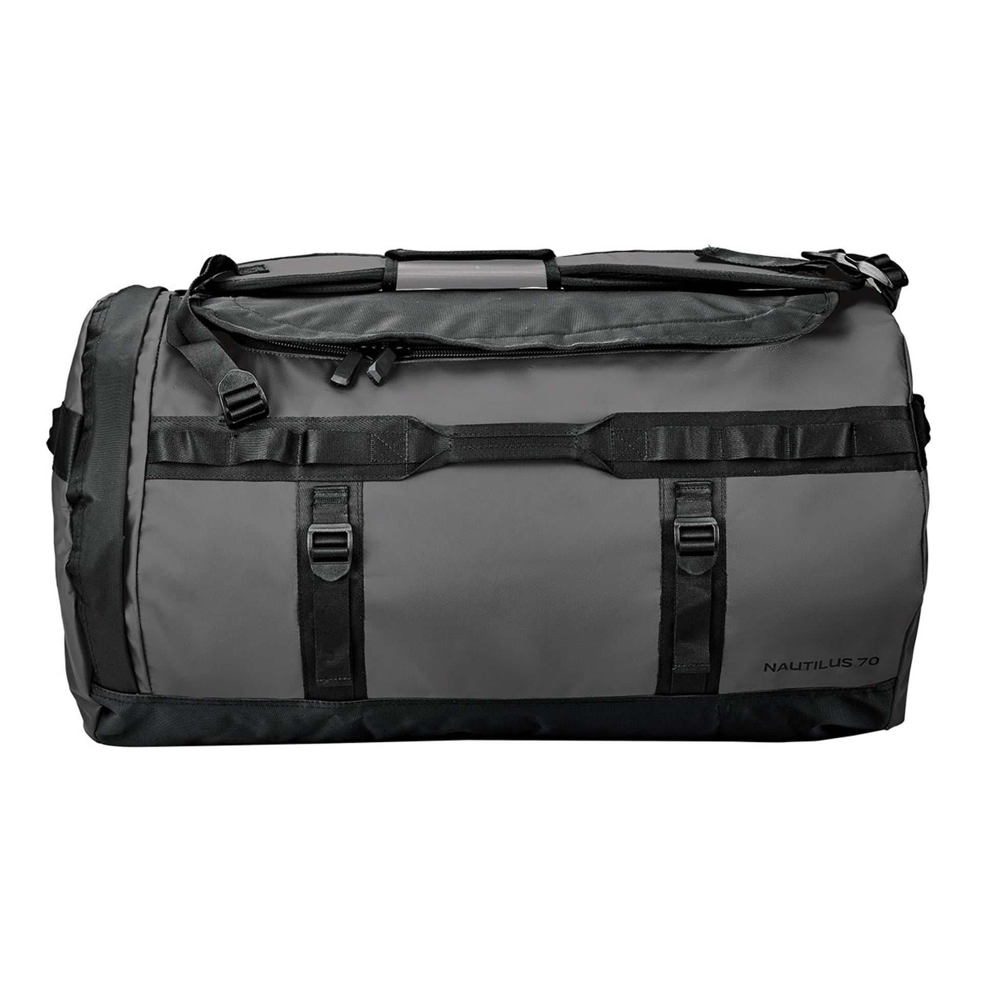 Graphite - Back - Stormtech Nautilus Waterproof 110L Duffle Bag
