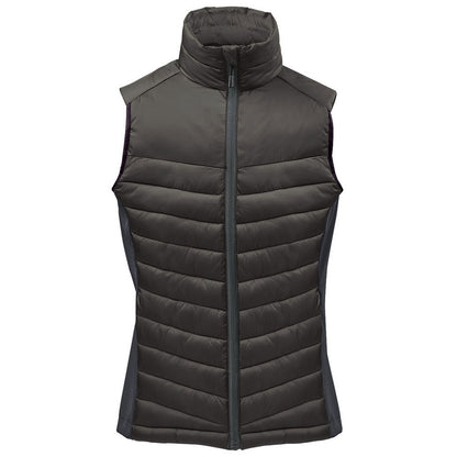 Black-Granite - Front - Stormtech Womens-Ladies Montserrat Thermal Gilet