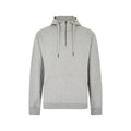 Heather Grey - Front - Kustom Kit Mens Quarter Zip Regular Hoodie