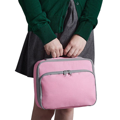 Classic Pink - Lifestyle - Quadra Lunch Plain Cooler Bag