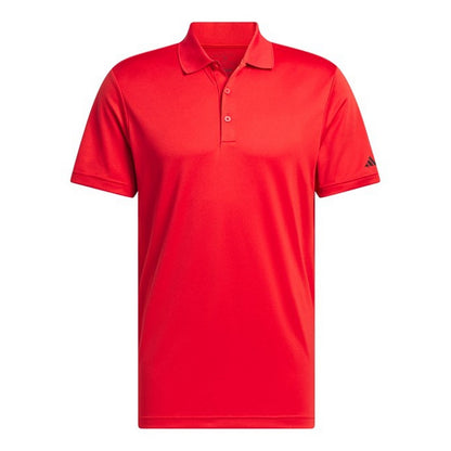 Collegiate Red - Front - Adidas Clothing Mens Performance Polo Shirt