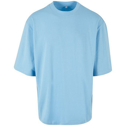 Baltic Blue - Front - Build Your Brand Mens Oversized T-Shirt