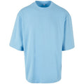 Baltic Blue - Front - Build Your Brand Mens Oversized T-Shirt