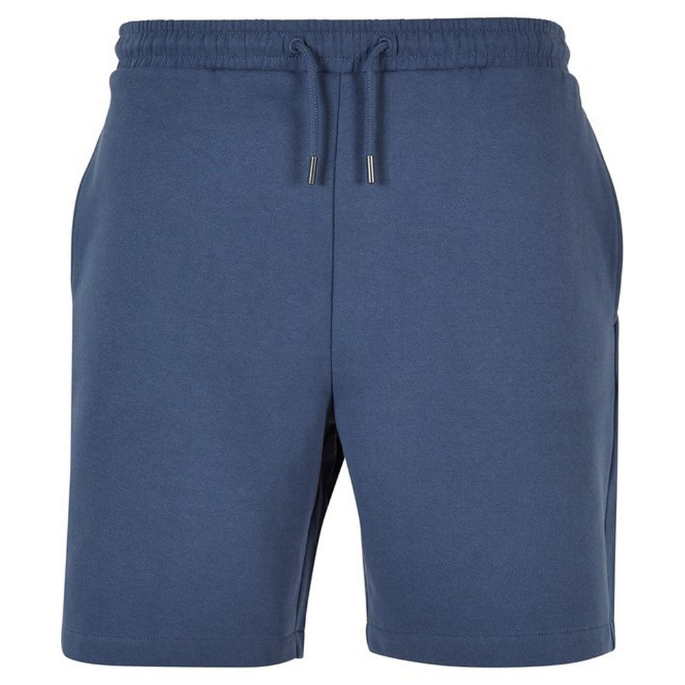 Vintage Blue - Front - Build Your Brand Mens Ultra Heavy Sweat Shorts