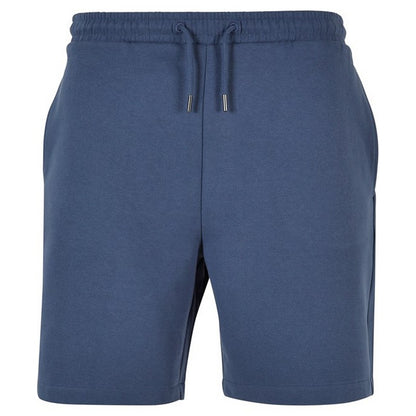 Vintage Blue - Front - Build Your Brand Mens Ultra Heavy Sweat Shorts