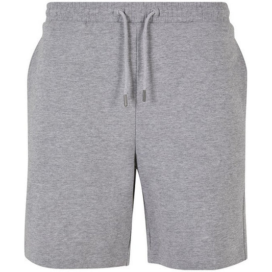 Heather Grey - Front - Build Your Brand Mens Ultra Heavy Sweat Shorts