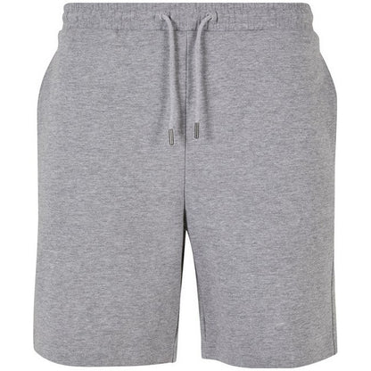 Heather Grey - Front - Build Your Brand Mens Ultra Heavy Sweat Shorts