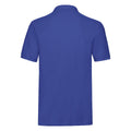 Royal Blue - Back - Fruit of the Loom Mens Premium Pique Polo Shirt