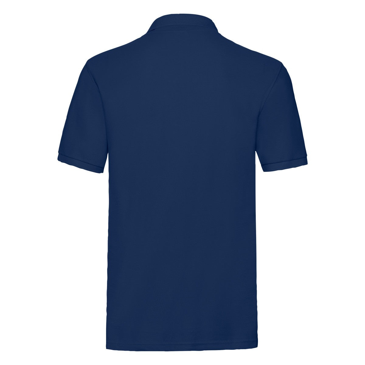 Navy - Back - Fruit of the Loom Mens Premium Pique Polo Shirt