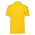 Sunflower - Back - Fruit of the Loom Mens Premium Pique Polo Shirt