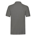 Light Graphite - Back - Fruit of the Loom Mens Premium Pique Polo Shirt