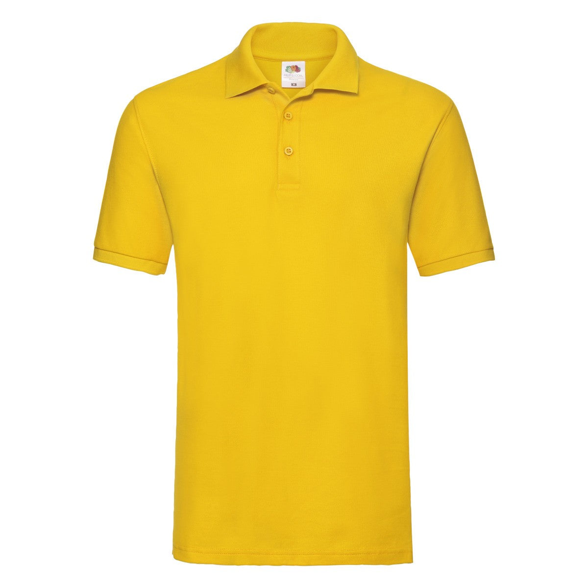 Sunflower - Front - Fruit of the Loom Mens Premium Pique Polo Shirt