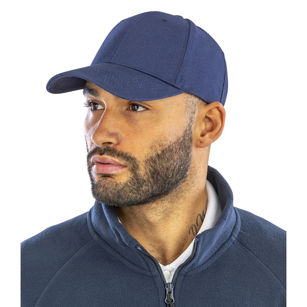 Navy - Side - Result Genuine Recycled Core Low Profile Baseball Cap