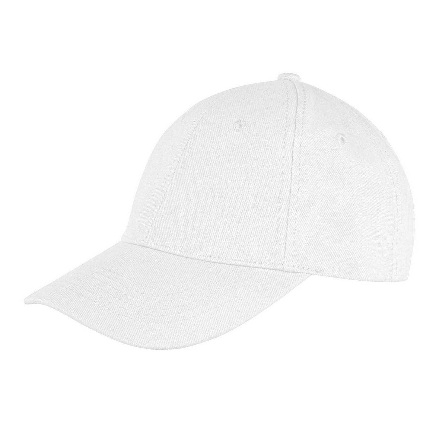 White - Front - Result Genuine Recycled Core Low Profile Baseball Cap