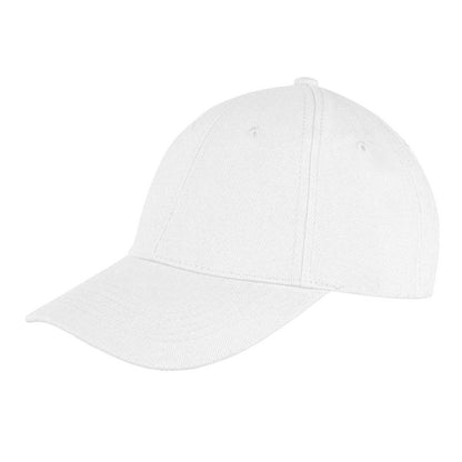 White - Front - Result Genuine Recycled Core Low Profile Baseball Cap