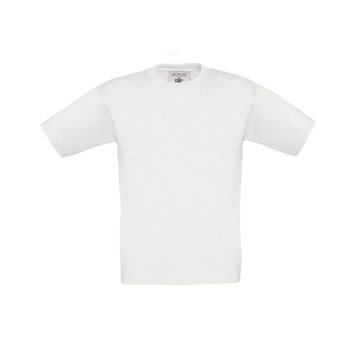 White - Front - B&C Childrens-Kids Exact 150 T-Shirt