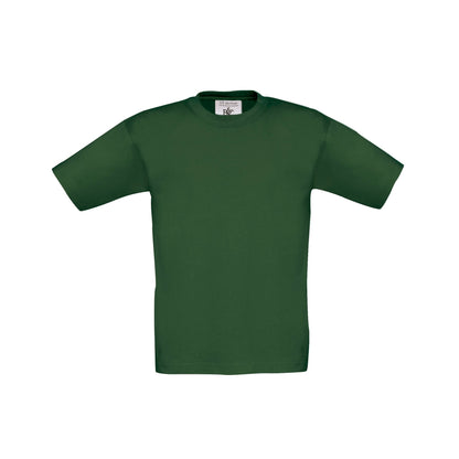 Bottle Green - Front - B&C Childrens-Kids Exact 150 T-Shirt