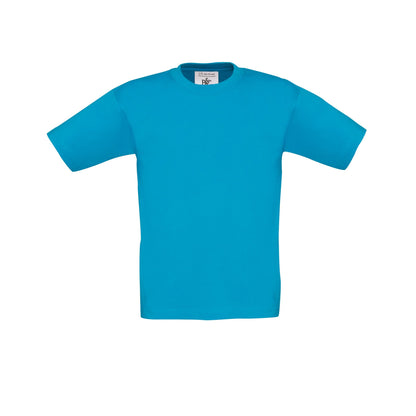 Atoll Blue - Front - B&C Childrens-Kids Exact 150 T-Shirt