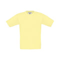 Yellow - Front - B&C Childrens-Kids Exact 150 T-Shirt