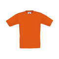 Orange - Front - B&C Childrens-Kids Exact 150 T-Shirt