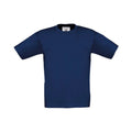 Light Navy - Front - B&C Childrens-Kids Exact 150 T-Shirt