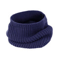 Navy - Front - Result Winter Essentials Unisex Adult Whistler Snood Hood