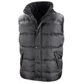 Black - Front - Result Core Mens Nova Lux Padded Gilet