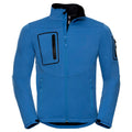 Azure Blue - Front - Russell Mens Sports Soft Shell Jacket