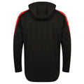 Black-Red - Back - Finden & Hales Mens Type IIR BFE Active Soft Shell Jacket