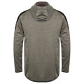 Dark Grey Marl-Black - Back - Finden & Hales Mens Type IIR BFE Active Soft Shell Jacket