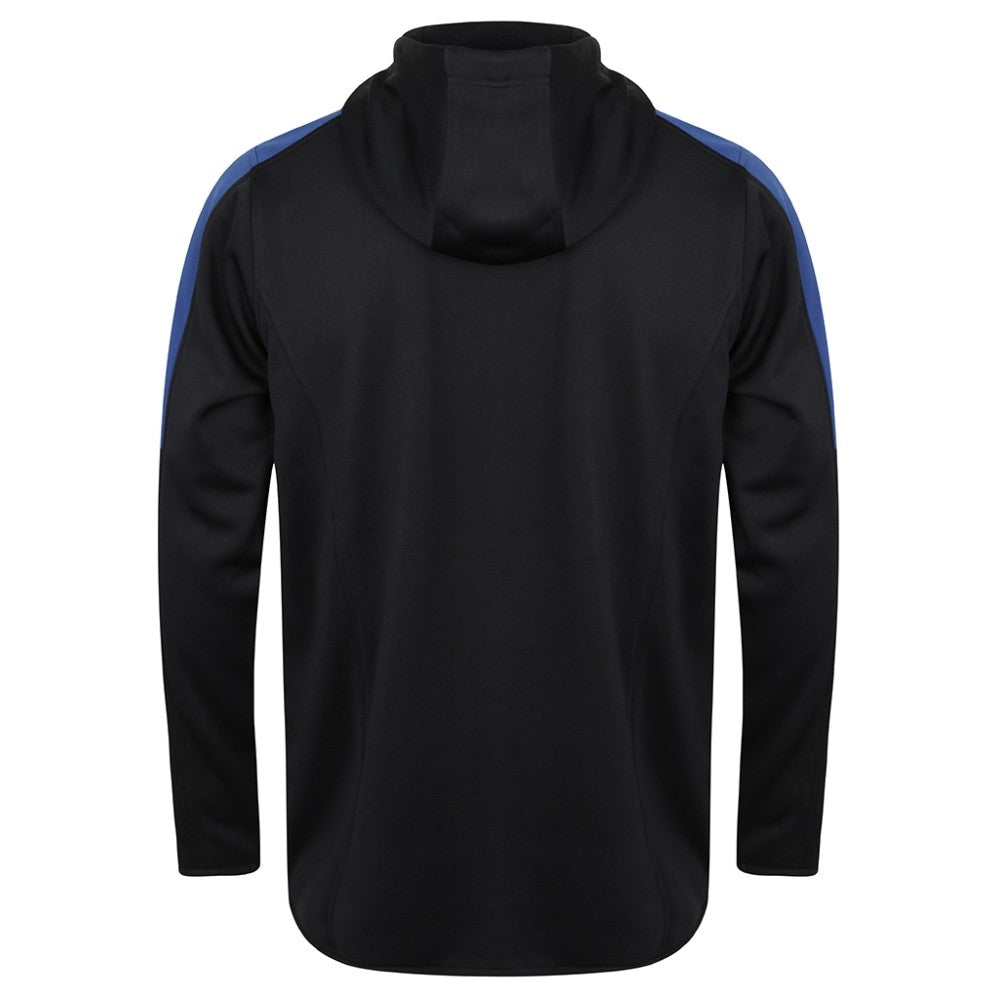 Navy-Royal Blue - Back - Finden & Hales Mens Type IIR BFE Active Soft Shell Jacket