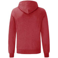 Heather Red - Back - Fruit of the Loom Mens Classic Heather Hoodie