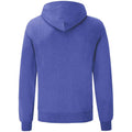 Heather Royal - Back - Fruit of the Loom Mens Classic Heather Hoodie