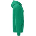 Heather Green - Side - Fruit of the Loom Mens Classic Heather Hoodie