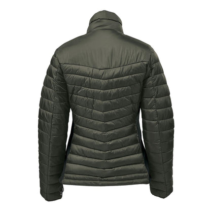 Spruce-Mallard Green - Back - Stormtech Womens-Ladies Montserrat Thermal Jacket