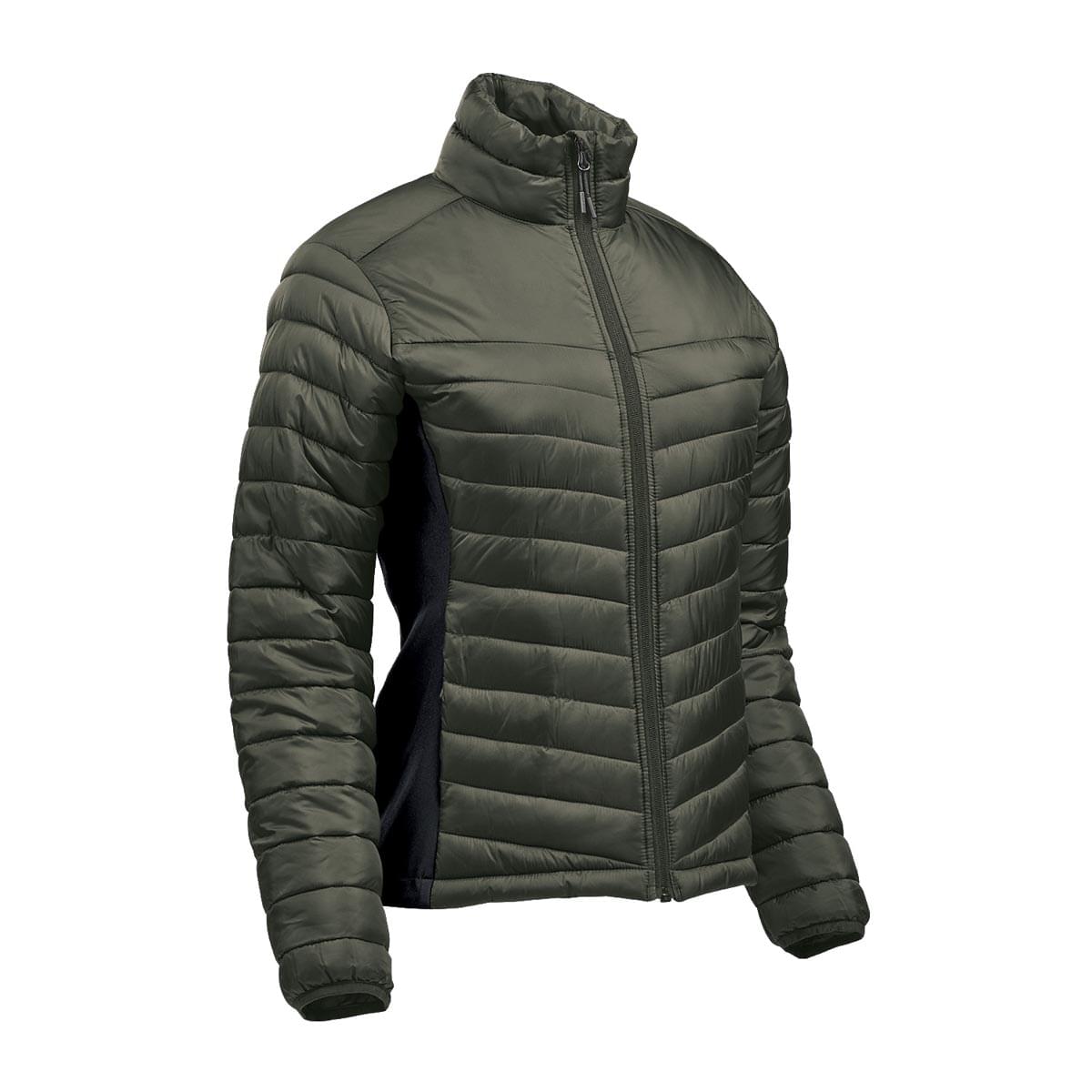 Spruce-Mallard Green - Pack Shot - Stormtech Womens-Ladies Montserrat Thermal Jacket