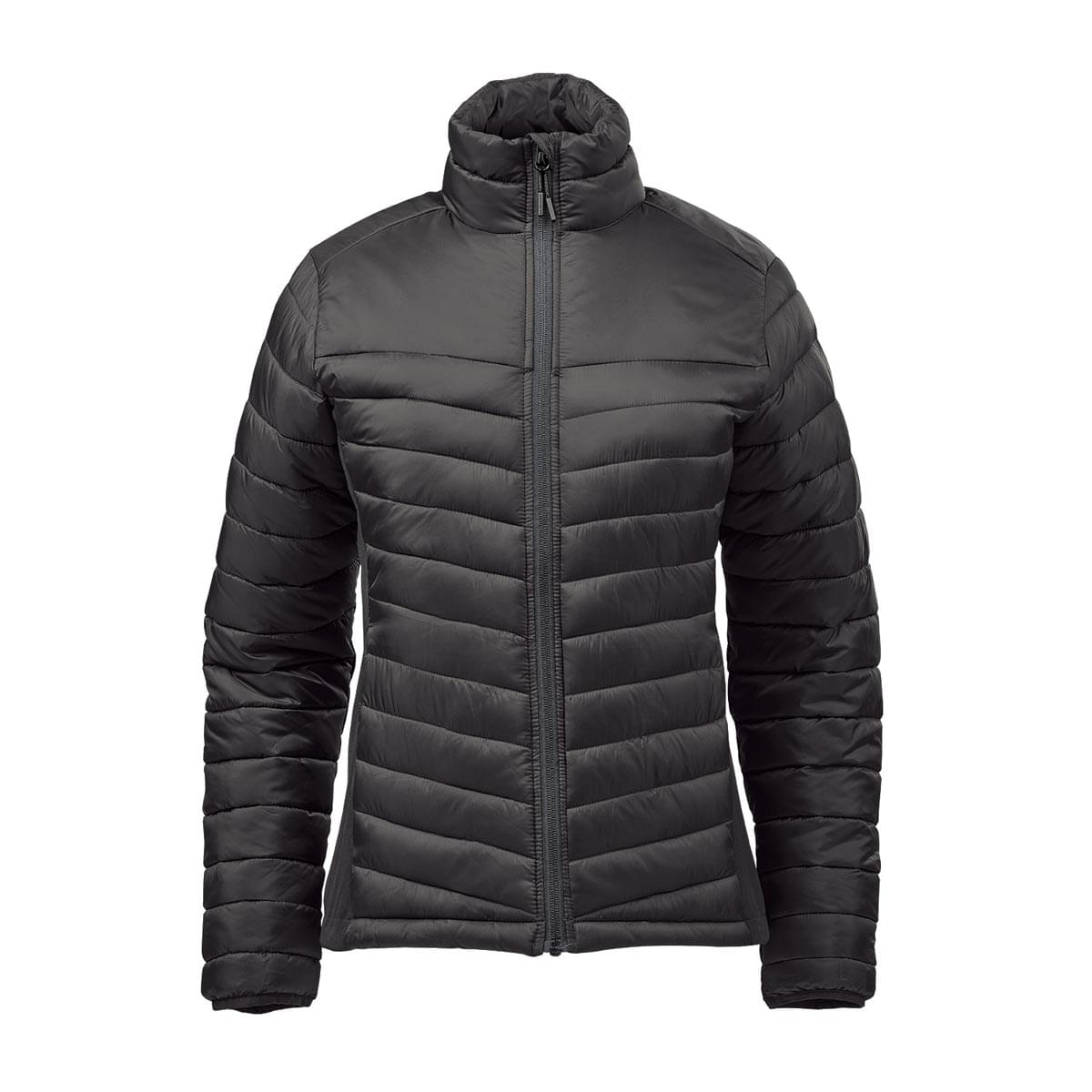 Black-Granite - Front - Stormtech Womens-Ladies Montserrat Thermal Jacket