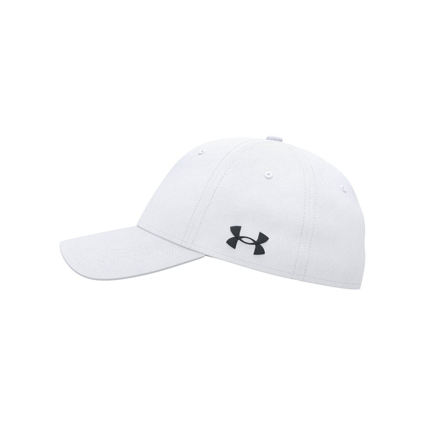 White - Side - Under Armour Team Blitzing Baseball Cap