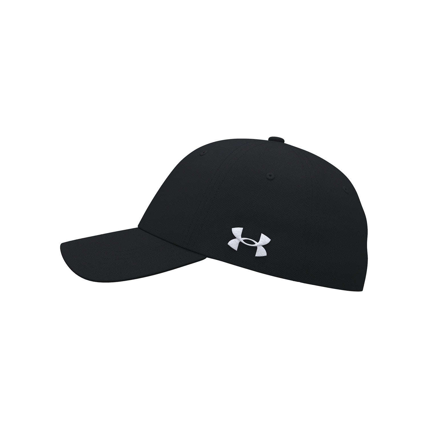 Black - Side - Under Armour Team Blitzing Baseball Cap