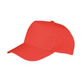 Red - Front - Result Unisex Adult Core Recycled Baseball Cap