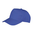 Royal Blue - Front - Result Unisex Adult Core Recycled Baseball Cap